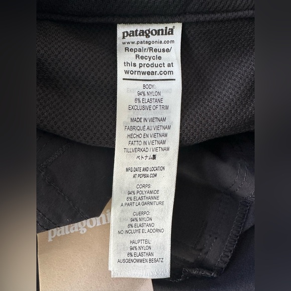 Patagonia Women's Quandary Shorts -5” New with Tags Black  Size 4 - Picture 2 of 9